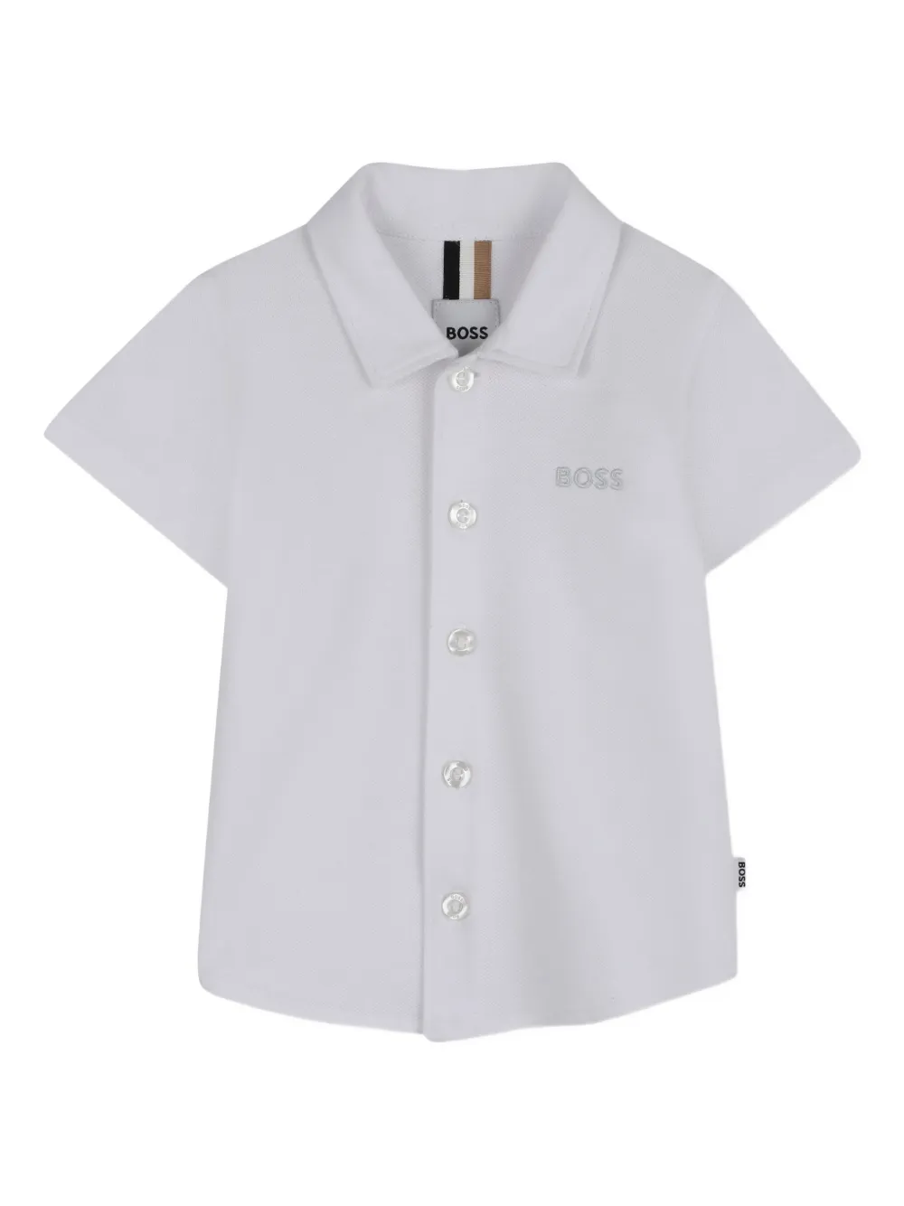 Рубашка с короткими рукавами Boss Kidswear, белый
Рубашка с короткими рукавами Boss Kidswear, белый