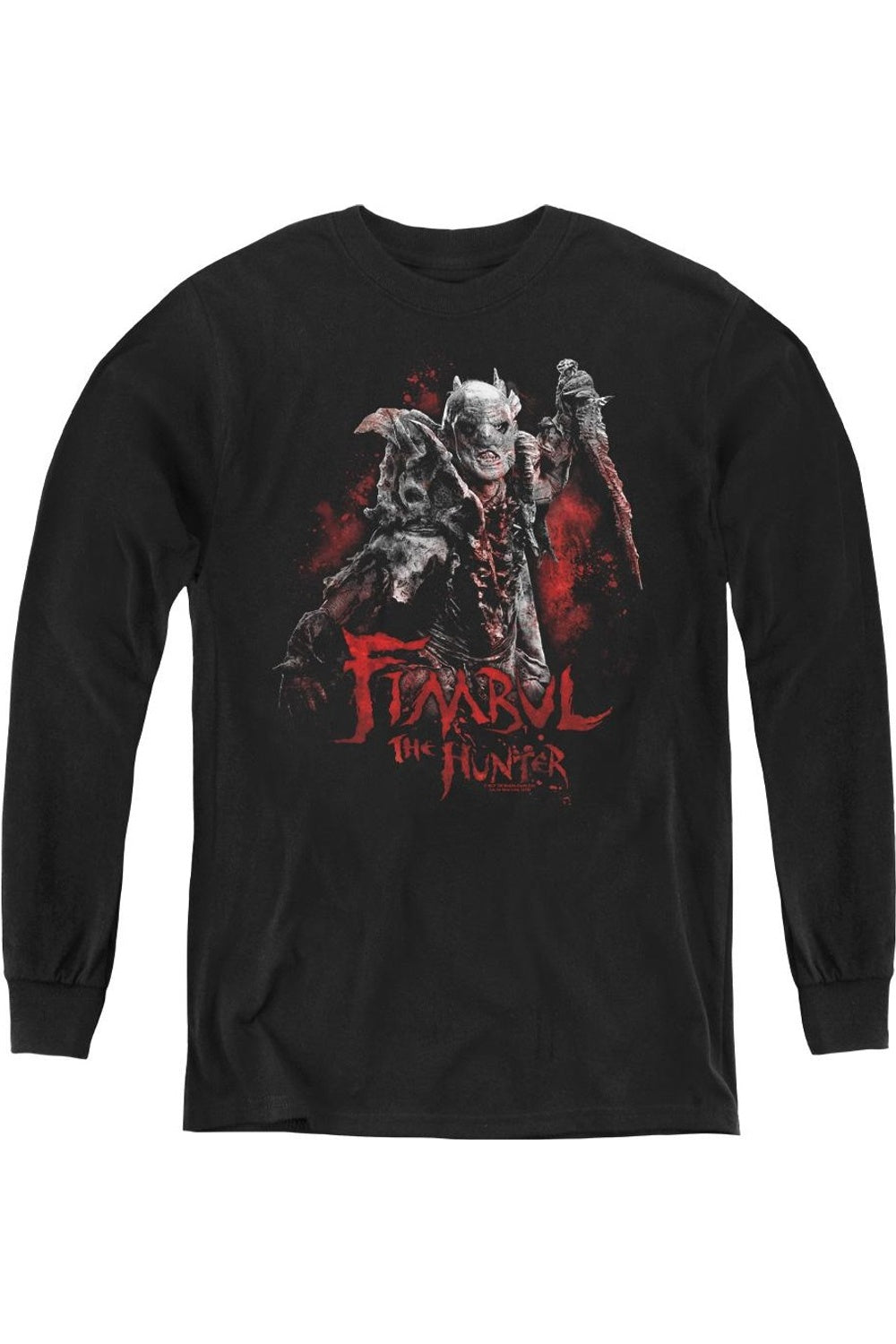 Футболка с длинным рукавом The Hobbit Fimbul The Hunter для детей Gildan, черный
Футболка с длинным рукавом The Hobbit Fimbul The Hunter для детей Gildan, черный