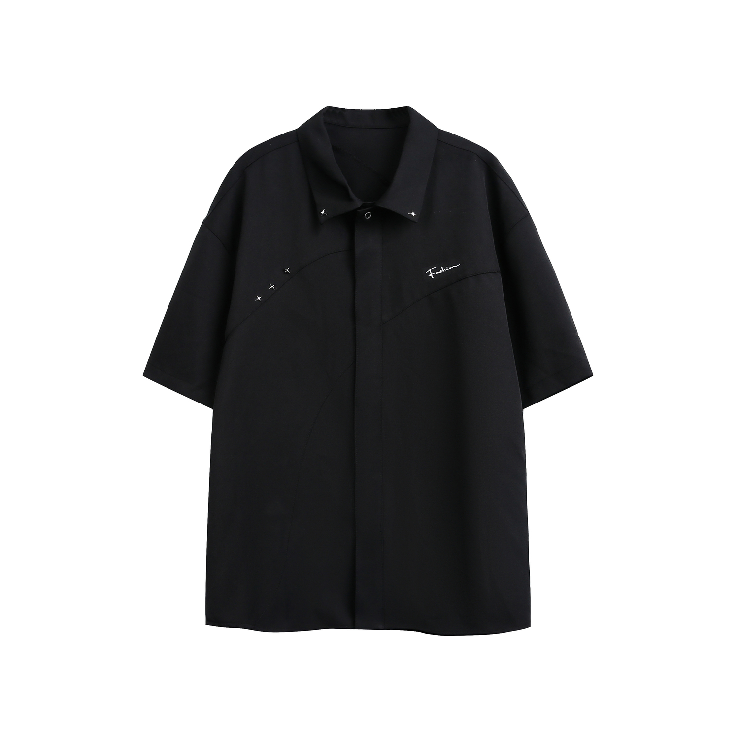 X1617 Рубашка Unisex Black Lapel Moderate Others
X1617 Рубашка Unisex Black Lapel Moderate Others