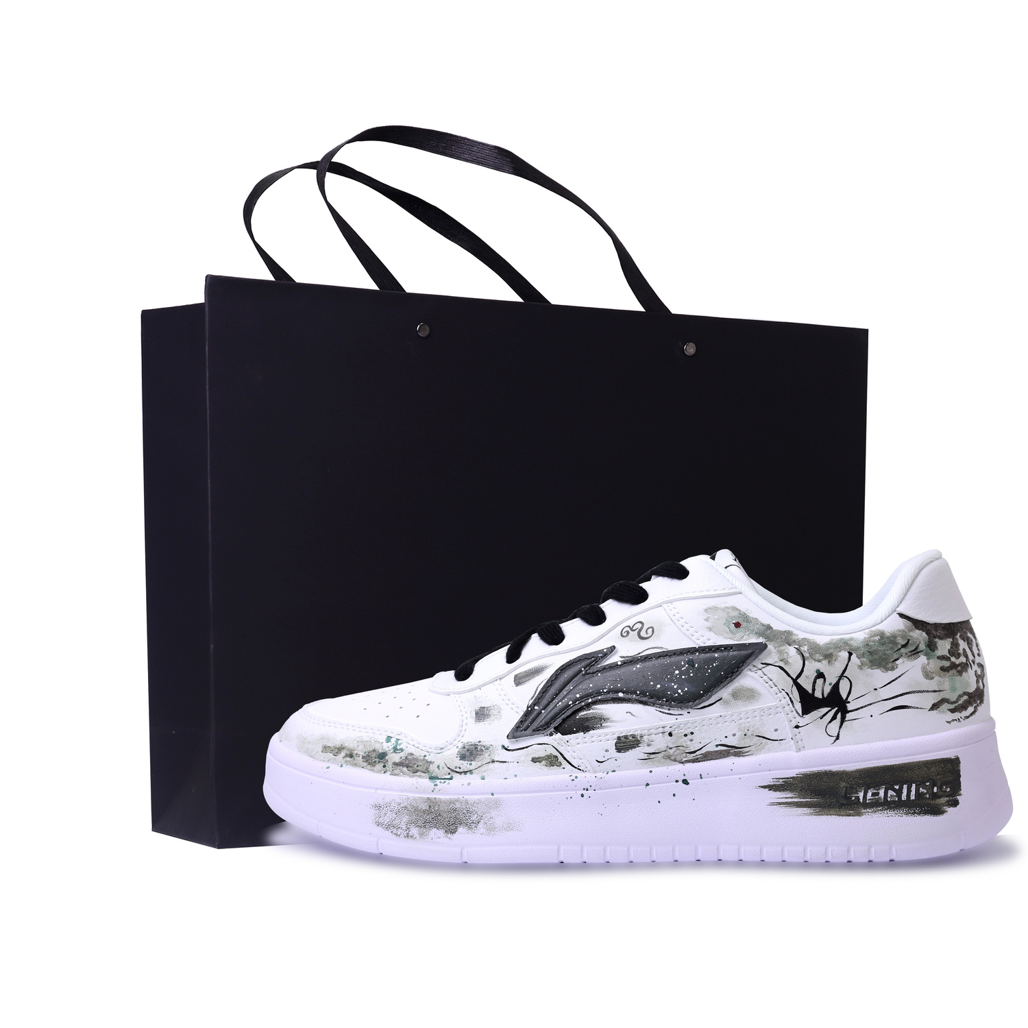 LINING Лининг Понтон Боутс устойчивые к истиранию, легкие и дышащие лоу-топ скейтбордские кроссовки унисекс черный белый серый, цвет Black White Gray
LINING Лининг Понтон Боутс устойчивые к истиранию, легкие и дышащие лоу-топ скейтбордские кроссовки унисекс черный белый серый, цвет Black White Gray