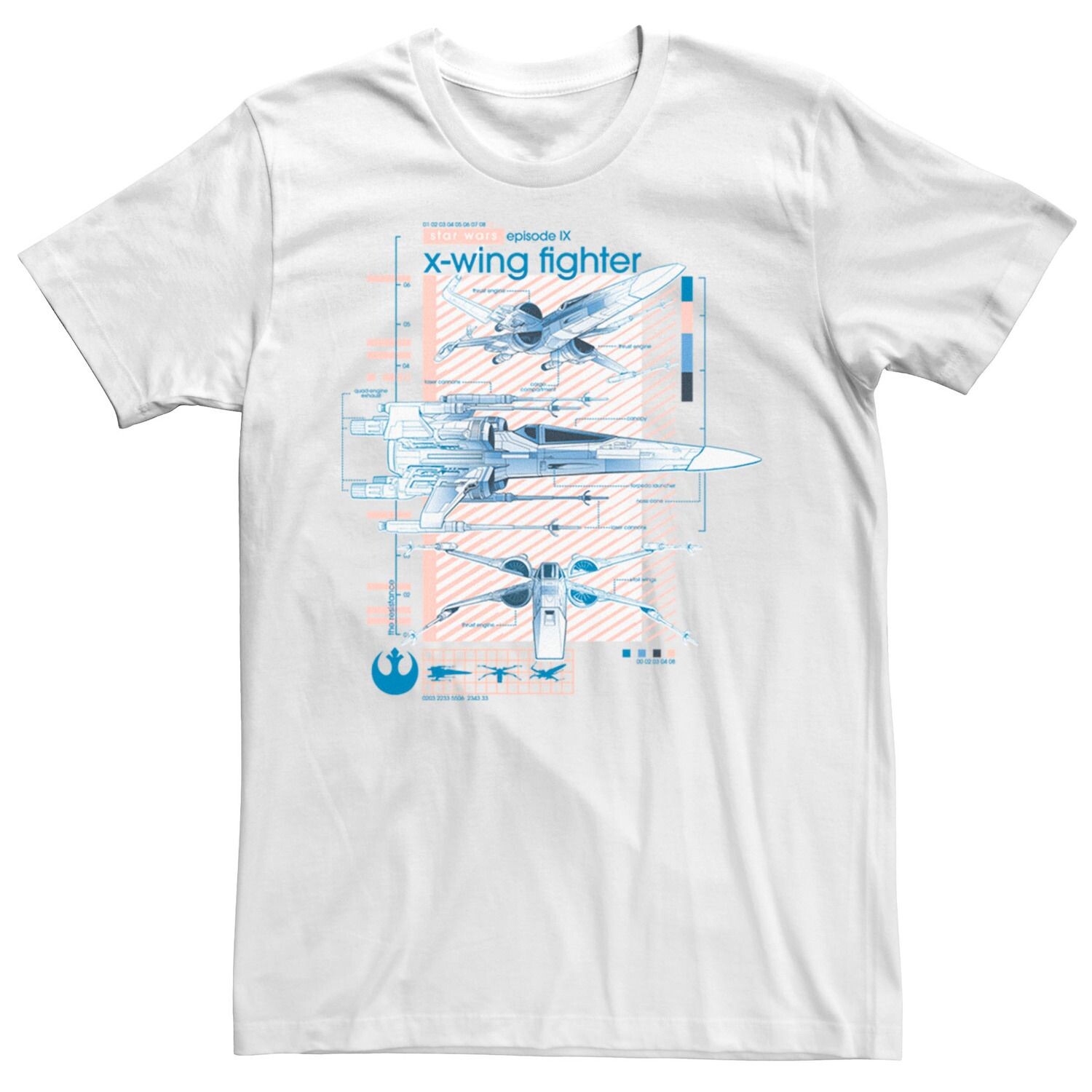 Мужская футболка с рисунком «Звездные войны: Скайуокер. Восход X-Wing» Licensed Character, белый
Мужская футболка с рисунком «Звездные войны: Скайуокер. Восход X-Wing» Licensed Character, белый
