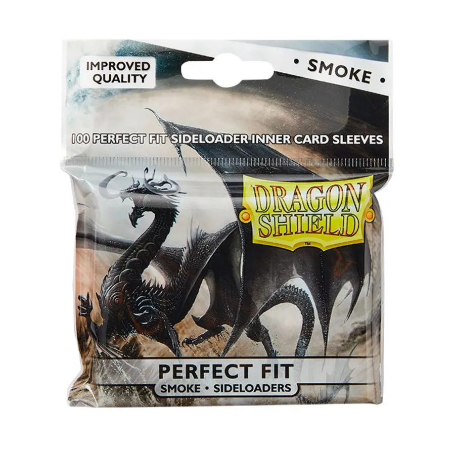 Рукава Perfect Fit с боковой загрузкой — дымчатый (60 микрон, 100), Dragon Shield - Card Sleeves - Standard
Рукава Perfect Fit с боковой загрузкой — дымчатый (60 микрон, 100), Dragon Shield - Card Sleeves - Standard