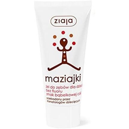 Детский зубной гель без фтора, 50 мл, Ziaja
Детский зубной гель без фтора, 50 мл, Ziaja
