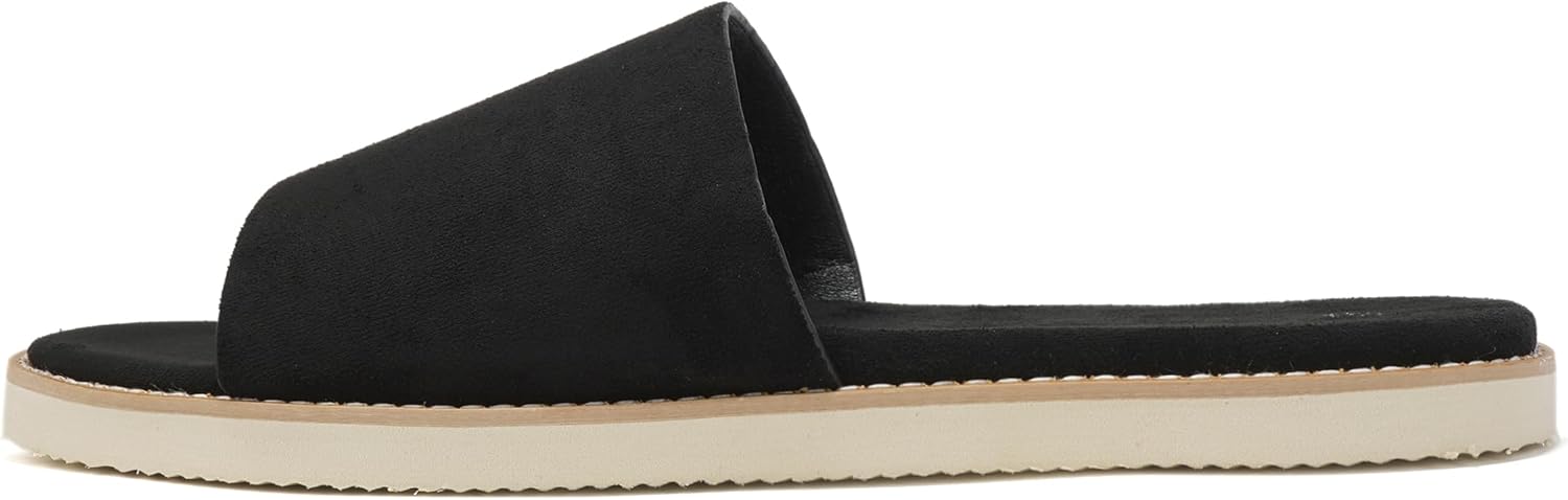 Мужские летние сандалии SoleilSandal из замши, удобные шлепанцы с стелькой из пены с эффектом памяти, подошва из ЭВА, нескользящие, повседневные модные I-слайды, Ebony
Мужские летние сандалии SoleilSandal из замши, удобные шлепанцы с стелькой из пены с эффектом памяти, подошва из ЭВА, нескользящие, повседневные модные I-слайды, Ebony