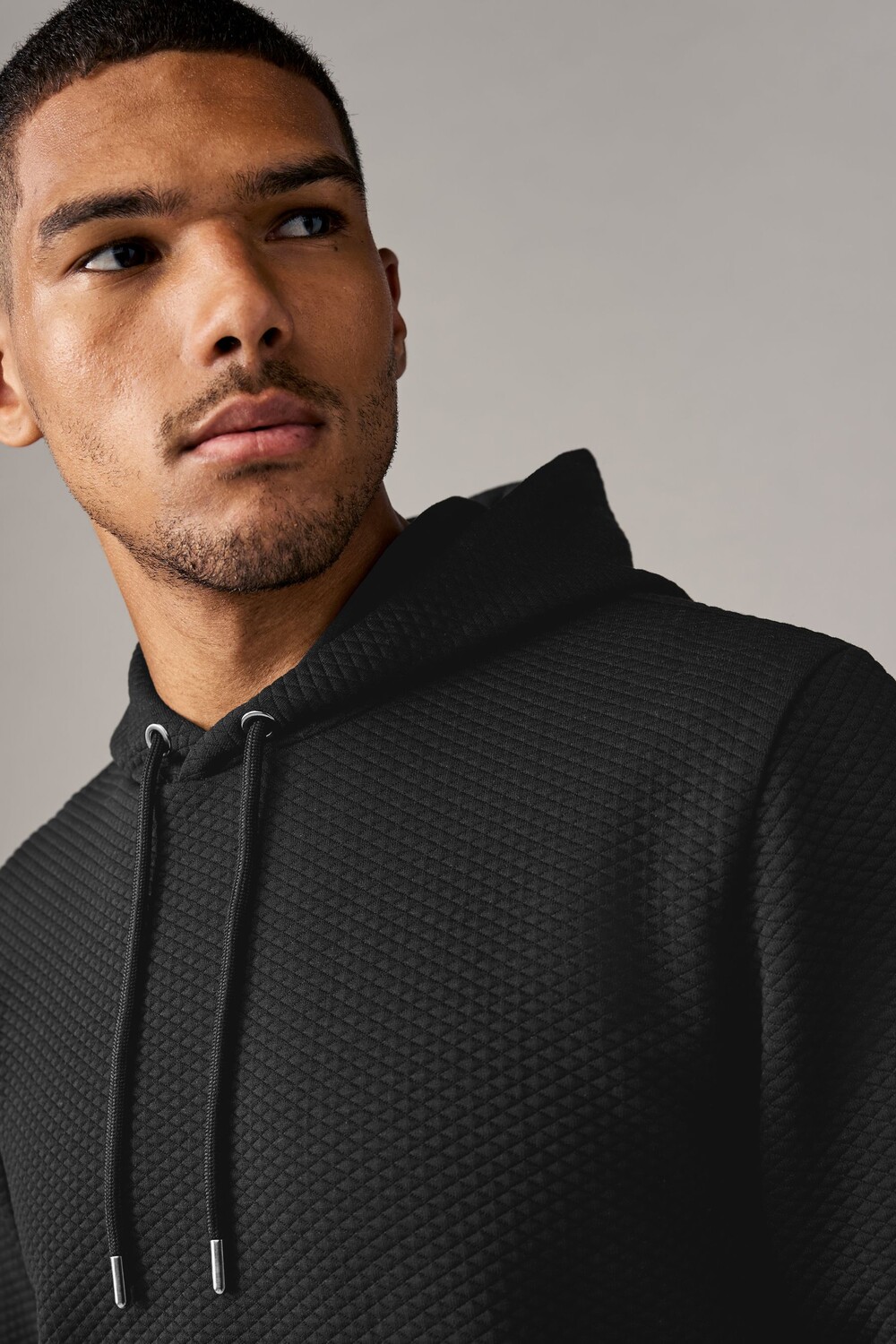 Толстовка с капюшоном из текстурированной ткани премиум класса Next, черный
Толстовка с капюшоном из текстурированной ткани премиум класса Next, черный