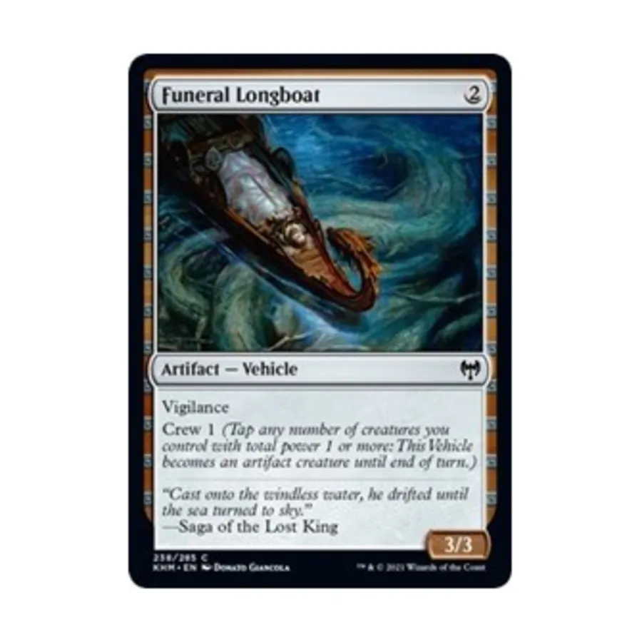 CCG Похоронный баркас (C), MTG - Kaldheim
CCG Похоронный баркас (C), MTG - Kaldheim