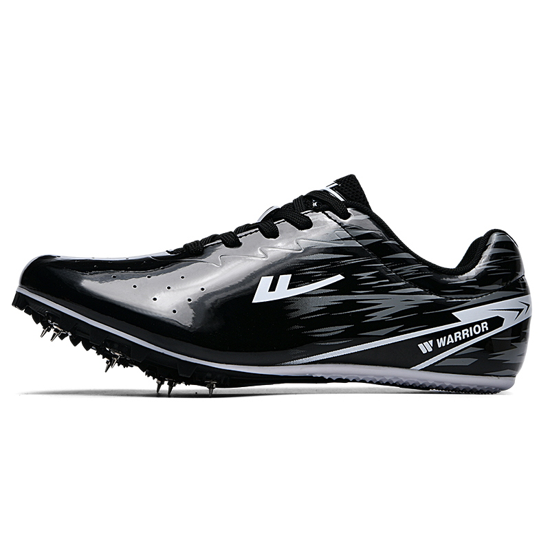 WARRIOR Антискользящие износостойкие низкие беговые шиповки унисекс черно-белые, цвет Black White
WARRIOR Антискользящие износостойкие низкие беговые шиповки унисекс черно-белые, цвет Black White