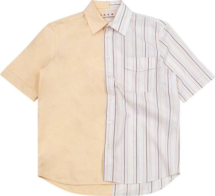 Рубашка Marni Half Poplin Striped 'Ivory', желтый
Рубашка Marni Half Poplin Striped 'Ivory', желтый