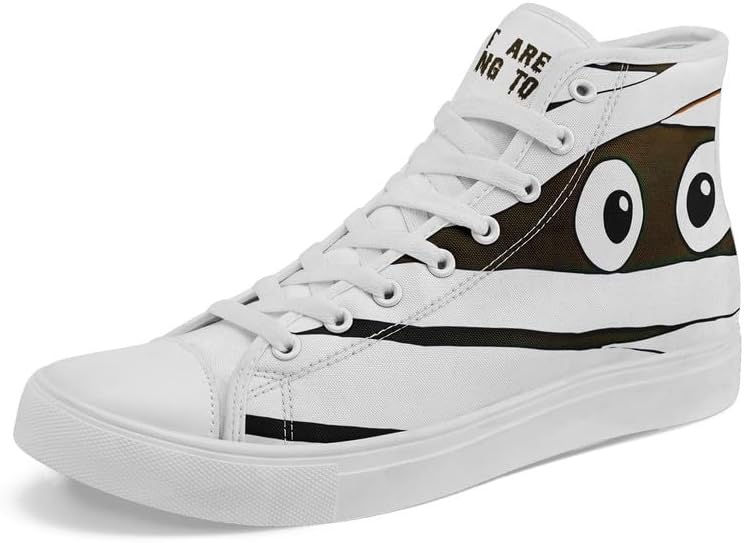 Высокие кеды AWSOLE Halloween с рисунком тыквы из канвы для мужчин и женщин, модная праздничная обувь унисекс с плоской подошвой, привидение, череп, стильная обувь, белый/коричневый
Высокие кеды AWSOLE Halloween с рисунком тыквы из канвы для мужчин и женщин, модная праздничная обувь унисекс с плоской подошвой, привидение, череп, стильная обувь, белый/коричневый