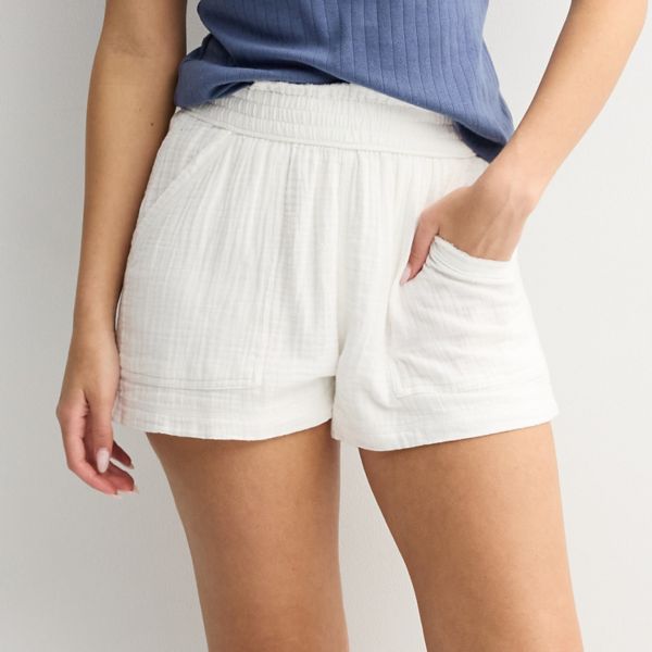 Юниорские шорты с высокой талией из двойной сетки So, белый
Юниорские шорты с высокой талией из двойной сетки So, белый