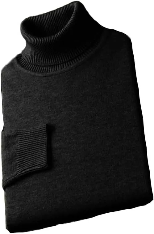 Вязаный свитер с высоким воротником, длинный рукав, Plus Size
Вязаный свитер с высоким воротником, длинный рукав, Plus Size