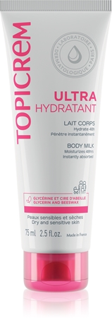 Глубоко увлажняющее молочко для тела для сухой и чувствительной кожи Topicrem UH BODY Ultra-Moisturizing Body Milk, 75 ml
Глубоко увлажняющее молочко для тела для сухой и чувствительной кожи Topicrem UH BODY Ultra-Moisturizing Body Milk, 75 ml