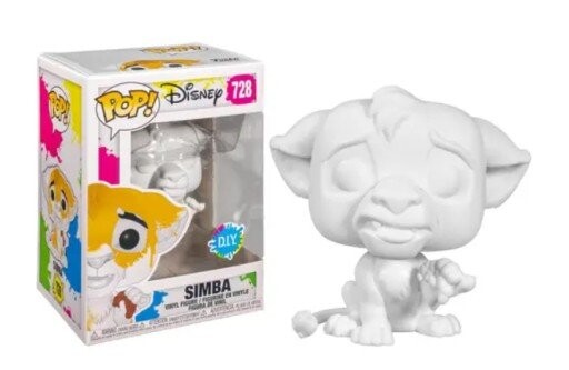 Funko POP! Дисней, коллекционная фигурка, Король Лев, Симба, Сделай сам, 728
Funko POP! Дисней, коллекционная фигурка, Король Лев, Симба, Сделай сам, 728
