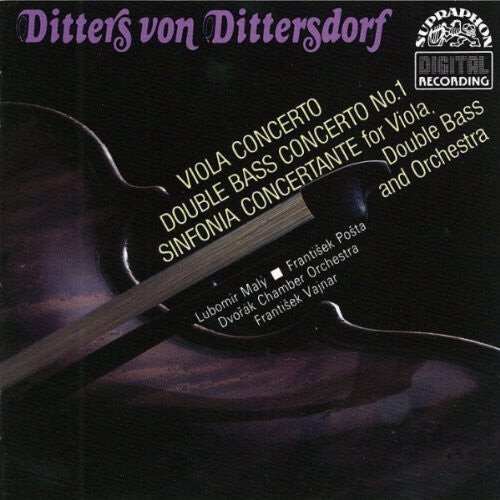 CD диск Dittersdorf / Dvorak Cham Orch, Vajnar: DBL Bass Cto / Viola Cto / Sfa Concertante
CD диск Dittersdorf / Dvorak Cham Orch, Vajnar: DBL Bass Cto / Viola Cto / Sfa Concertante