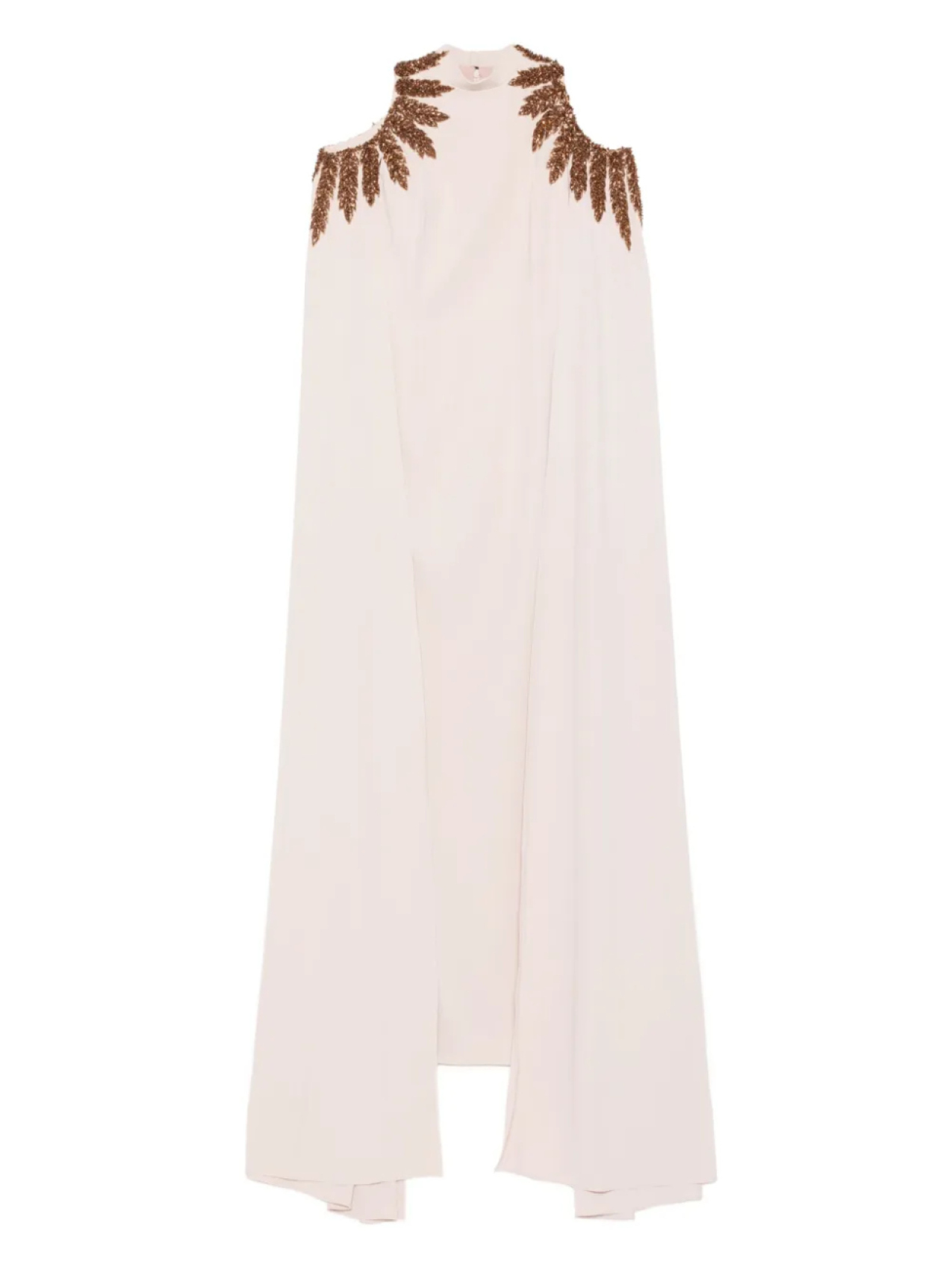 JEAN-LOUIS SABAJI декорированное платье с кейпом, нейтральный
JEAN-LOUIS SABAJI декорированное платье с кейпом, нейтральный