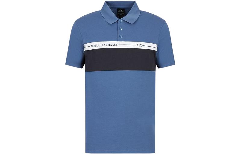 Футболка поло мужская темно-синяя ARMANI EXCHANGE
Футболка поло мужская темно-синяя ARMANI EXCHANGE