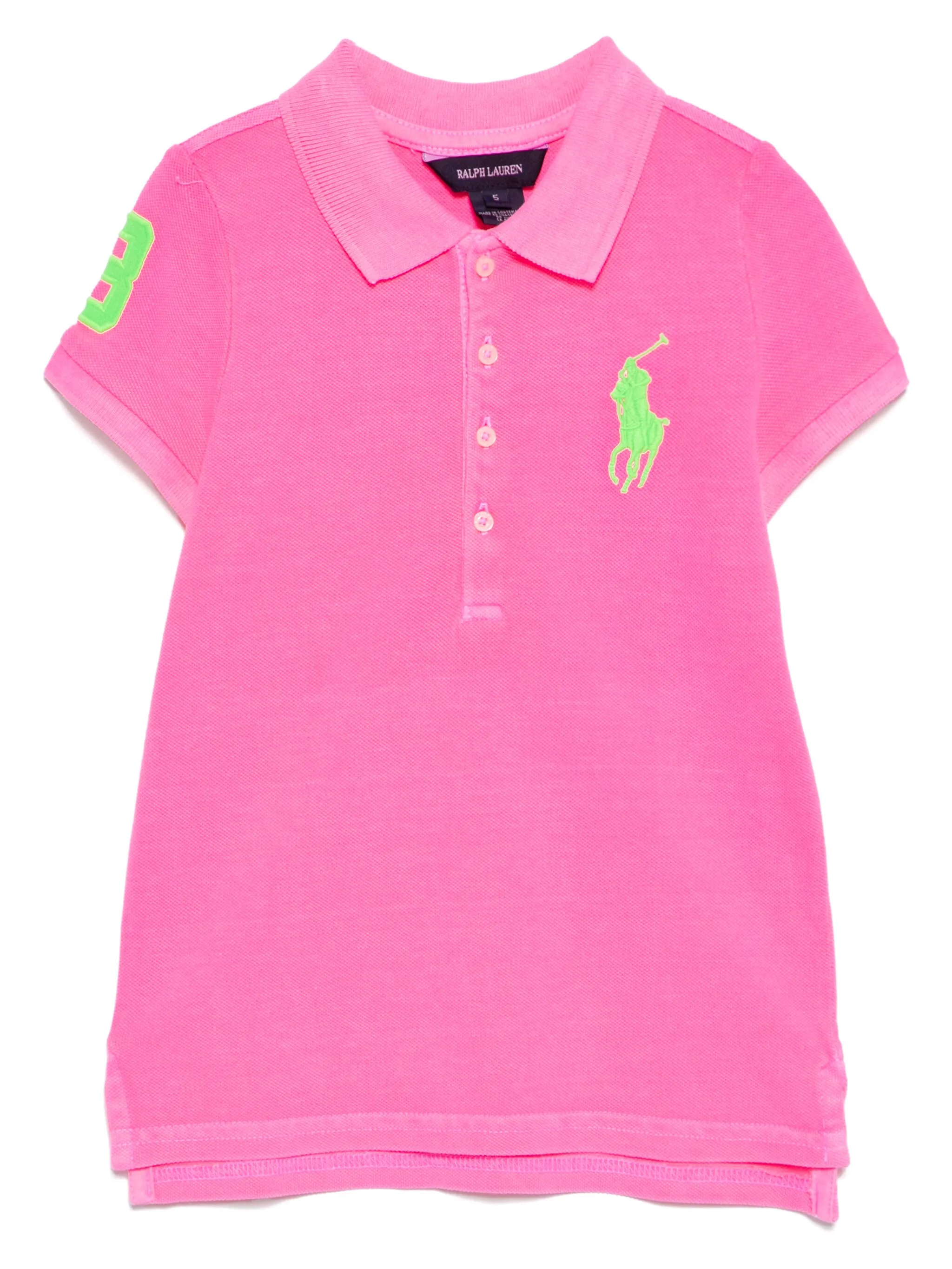 Платье с воротником поло и вышитым логотипом Polo Ralph Lauren Kids, розовый
Платье с воротником поло и вышитым логотипом Polo Ralph Lauren Kids, розовый