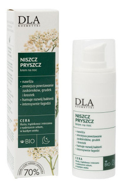FOR, Destroy Pimple, ночной крем для лица, 30 г Dla
FOR, Destroy Pimple, ночной крем для лица, 30 г Dla