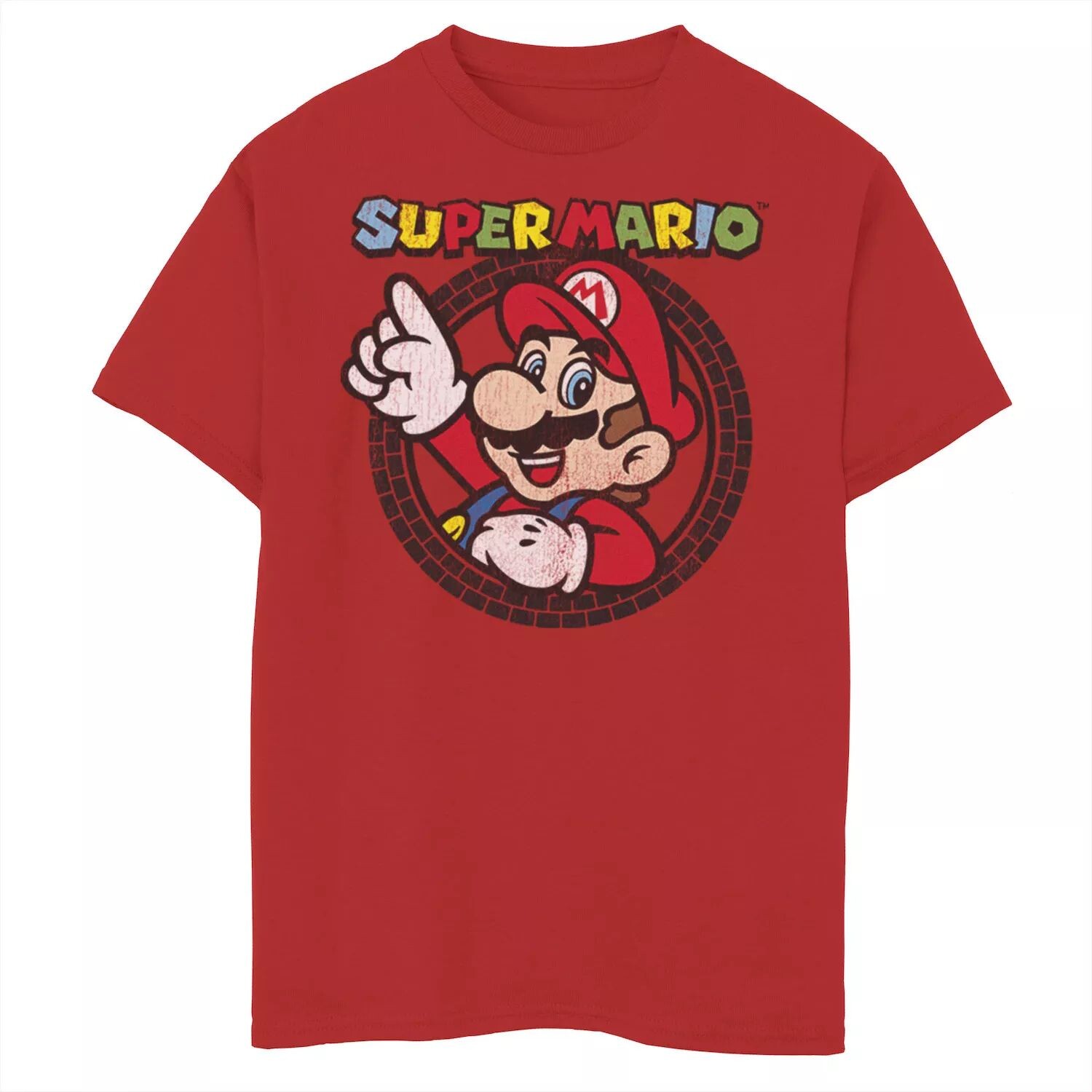 Футболка с круглым логотипом Nintendo Super Mario Tire Mark для мальчиков 8–20 лет Licensed Character, красный
Футболка с круглым логотипом Nintendo Super Mario Tire Mark для мальчиков 8–20 лет Licensed Character, красный