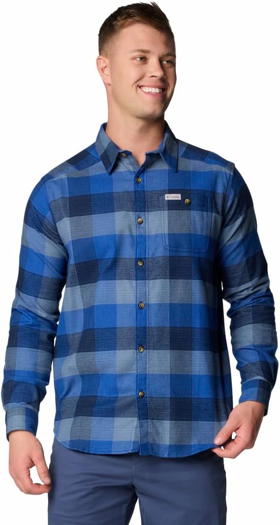 Columbia мужская фланелевая рубашка с длинным рукавом Cornell Woods, Collegiate Navy Ombre Buffalo
Columbia мужская фланелевая рубашка с длинным рукавом Cornell Woods, Collegiate Navy Ombre Buffalo