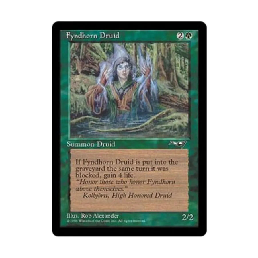 CCG Финдхорн Друид — Вер. 2 (С1), MTG - Alliances 
CCG Финдхорн Друид — Вер. 2 (С1), MTG - Alliances