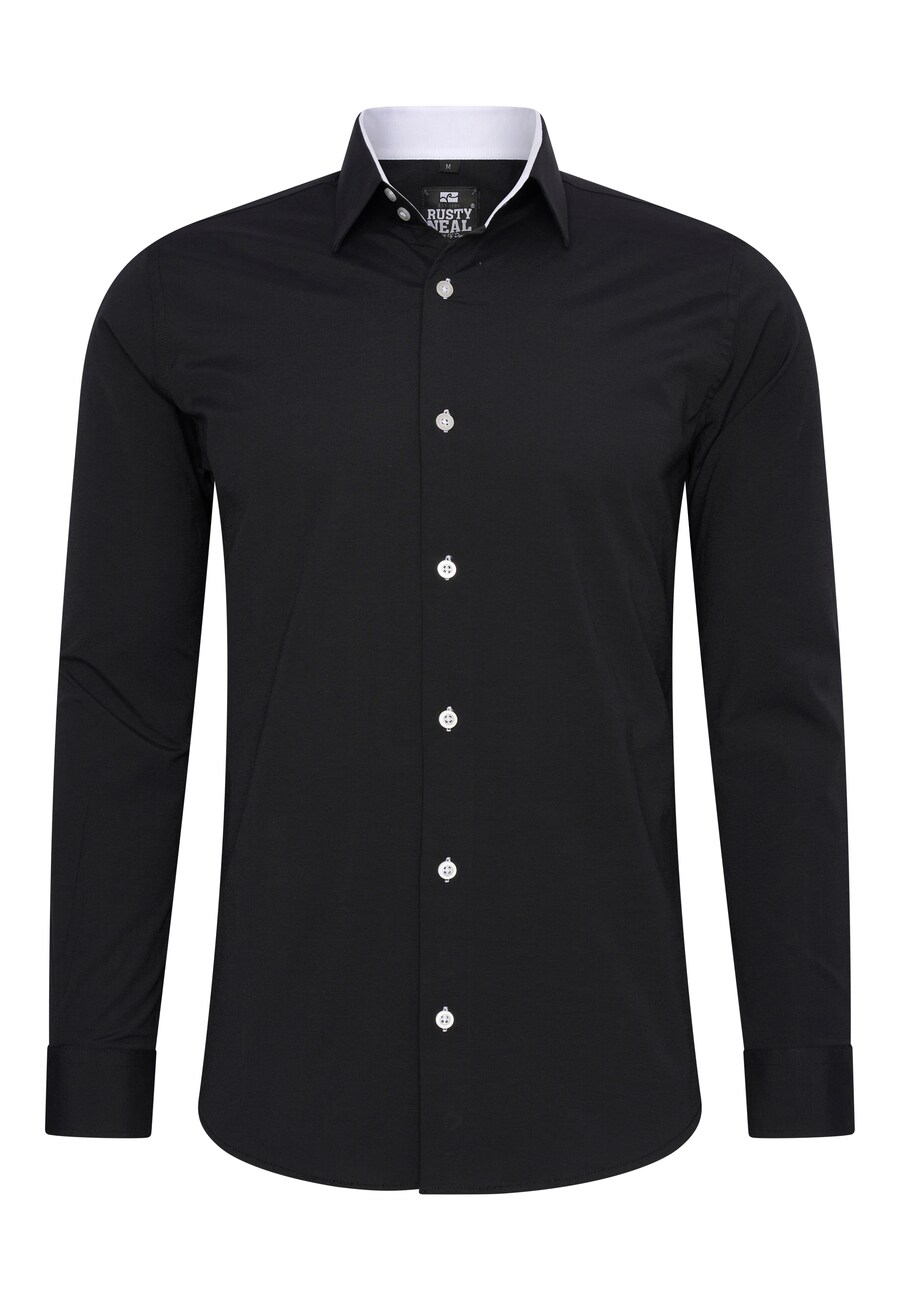 Повседневная рубашка Rusty Neal Regular fit Button Up Shirt, черный
Повседневная рубашка Rusty Neal Regular fit Button Up Shirt, черный