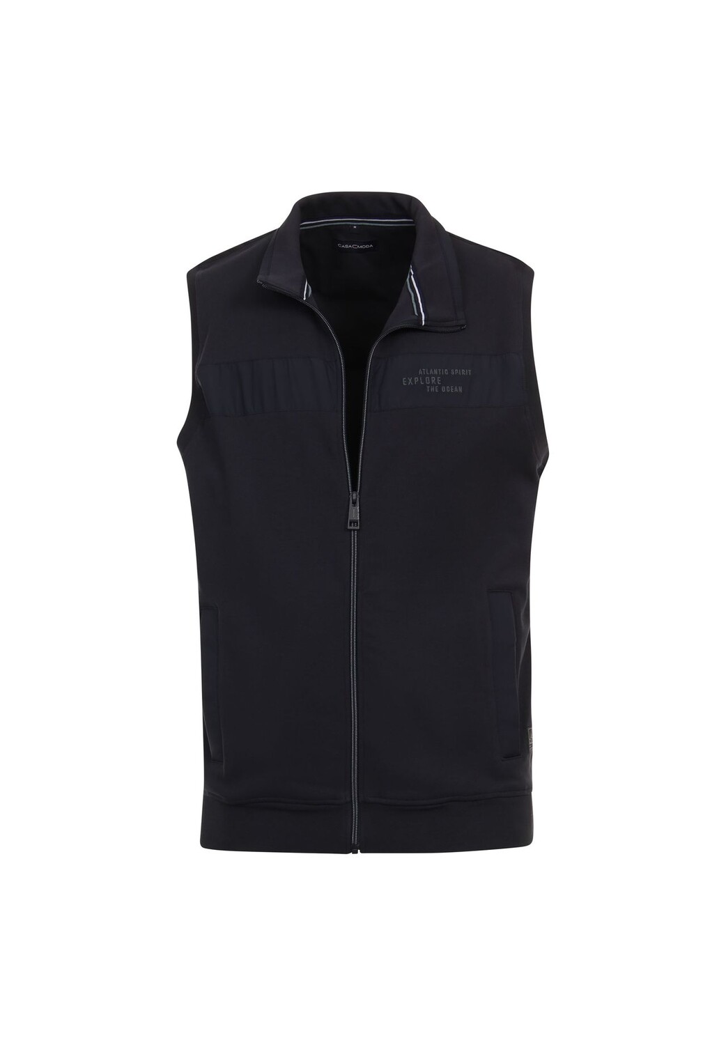 Мужской спортивный жилет однотонный CASAMODA, темно-синий
Мужской спортивный жилет однотонный CASAMODA, темно-синий
