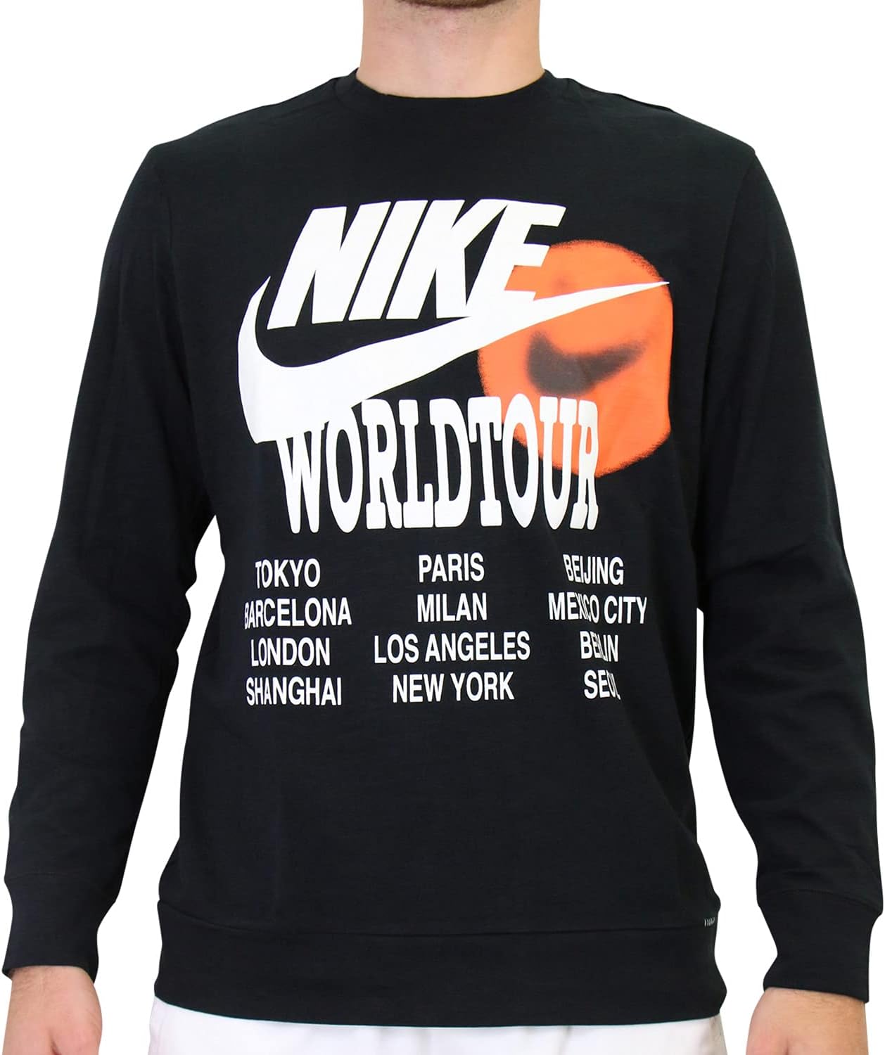 Мужская рубашка с длинным рукавом Nike NSW, черная, Black (Black)
Мужская рубашка с длинным рукавом Nike NSW, черная, Black (Black)