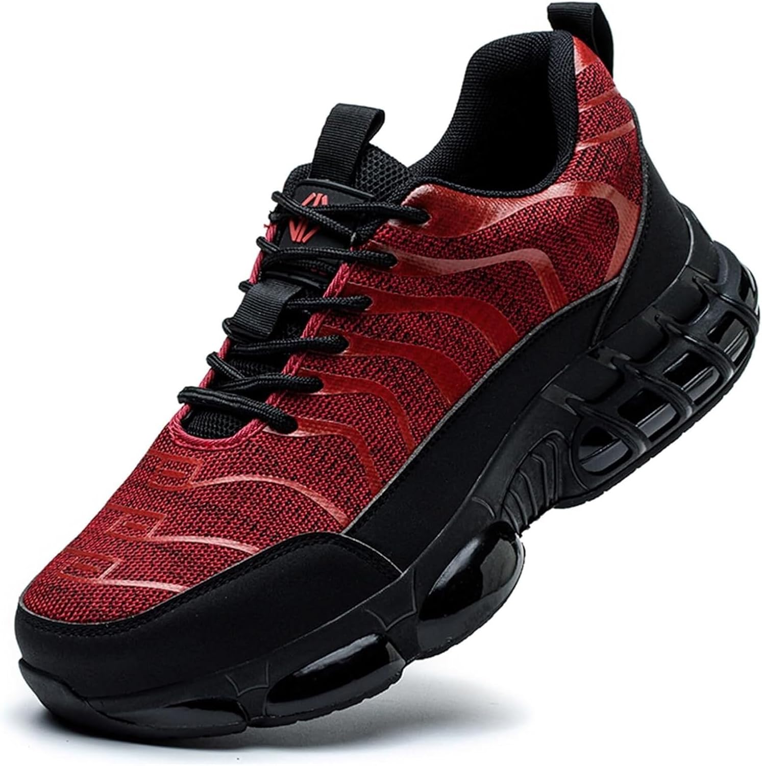 Мужские ботинки со стальным носком, удобные, противоскользящие, дышащие, на шнуровке, с круглым носком, спортивные кроссовки Generic, красный
Мужские ботинки со стальным носком, удобные, противоскользящие, дышащие, на шнуровке, с круглым носком, спортивные кроссовки Generic, красный