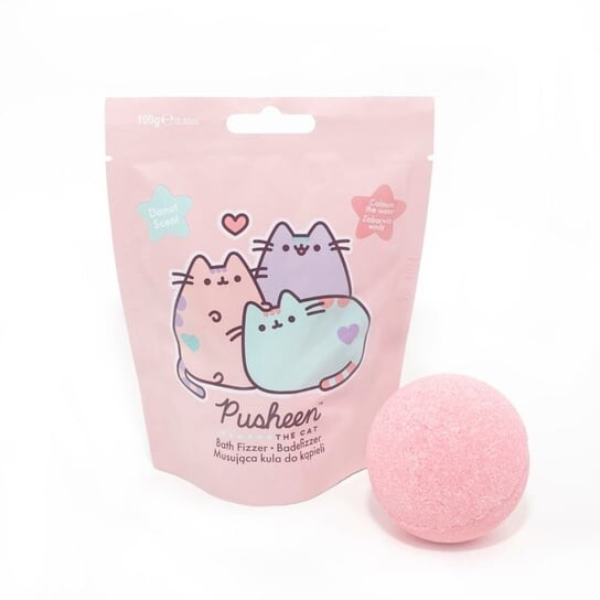 Шипучая бомбочка для ванны Pusheen Bath клубника 100г
Шипучая бомбочка для ванны Pusheen Bath клубника 100г