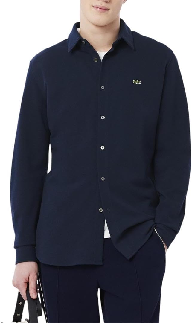 Мужская рубашка Lacoste Slim Fit с длинным рукавом, Navy Blue
Мужская рубашка Lacoste Slim Fit с длинным рукавом, Navy Blue