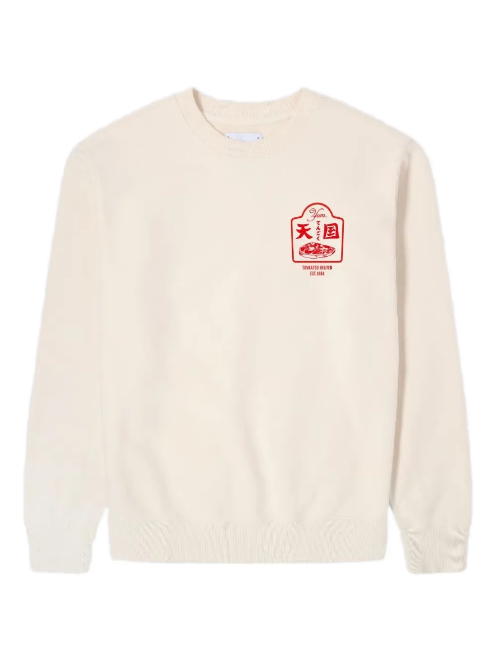 Свитшот с круглым вырезом "Тонкацу" Edwin, белый
Свитшот с круглым вырезом "Тонкацу" Edwin, белый