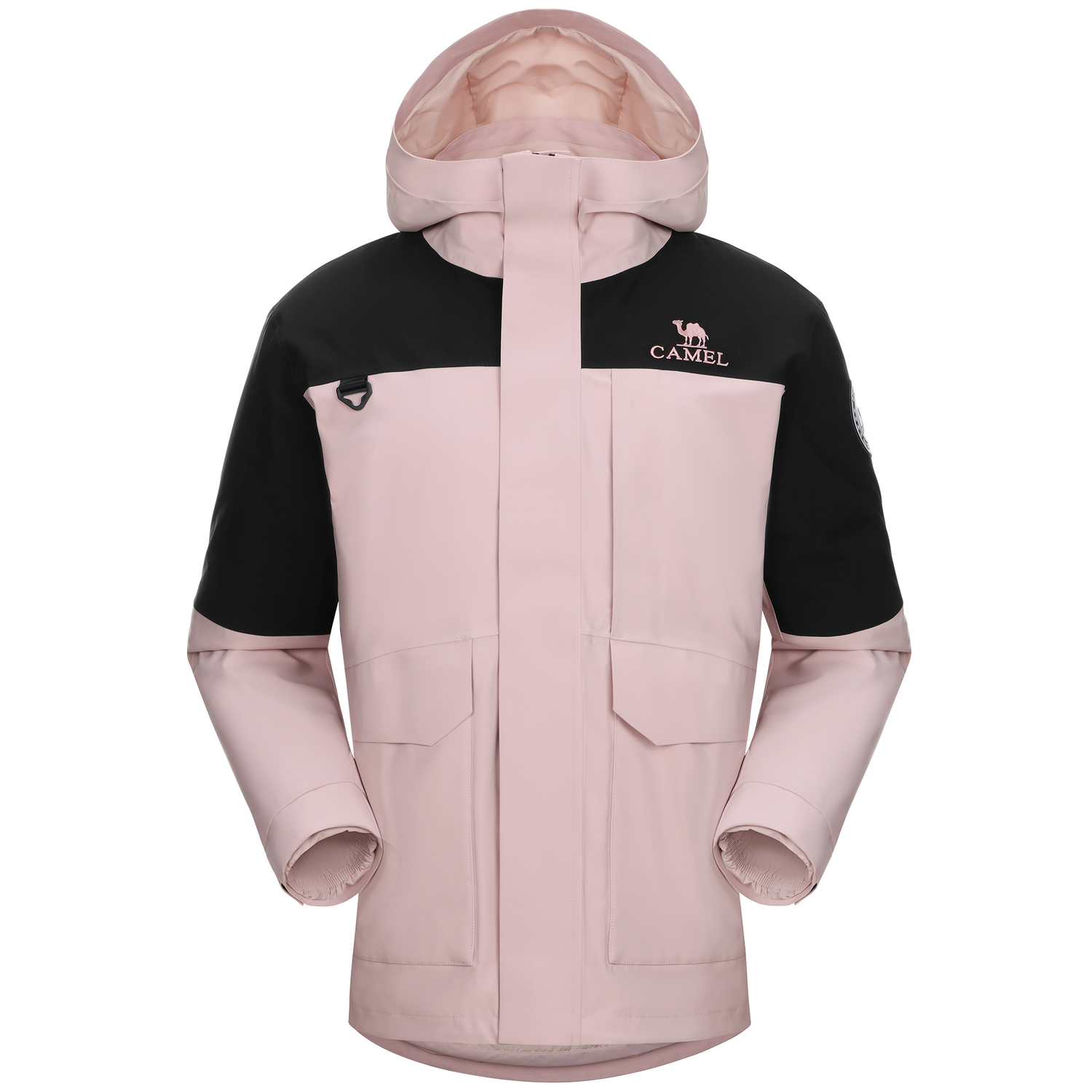 Ветровка унисекс CAMEL, овсяно-серый/фантомно-черный
Ветровка унисекс CAMEL, овсяно-серый/фантомно-черный