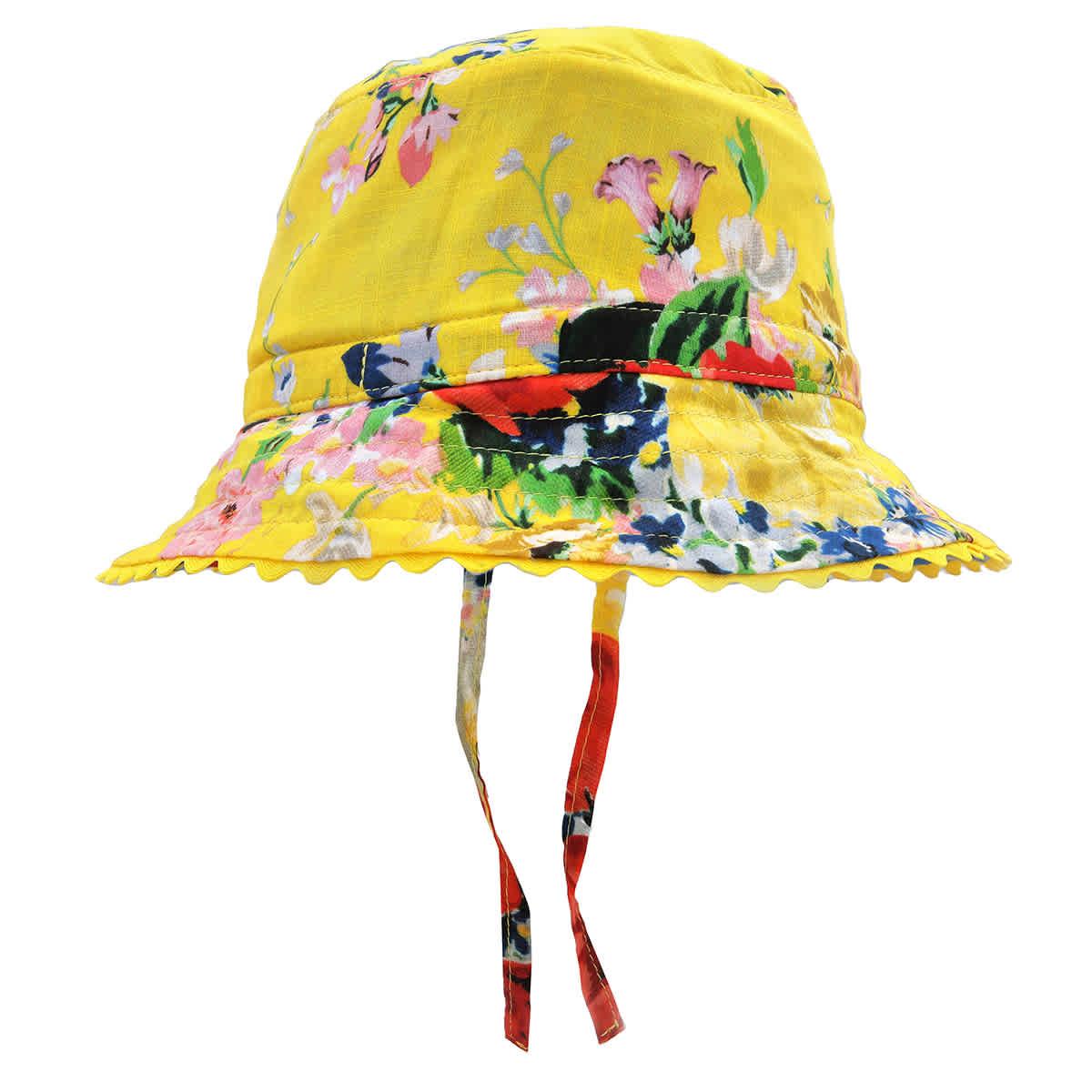 Zimmermann Детская хлопковая панама с цветочным принтом, розовый
Zimmermann Детская хлопковая панама с цветочным принтом, розовый