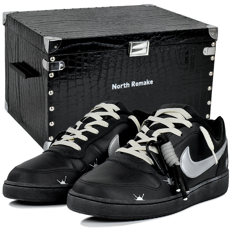 Nike Ebernon устойчивые к истиранию низкие кроссовки для скейтборда мужские black silver
Nike Ebernon устойчивые к истиранию низкие кроссовки для скейтборда мужские black silver