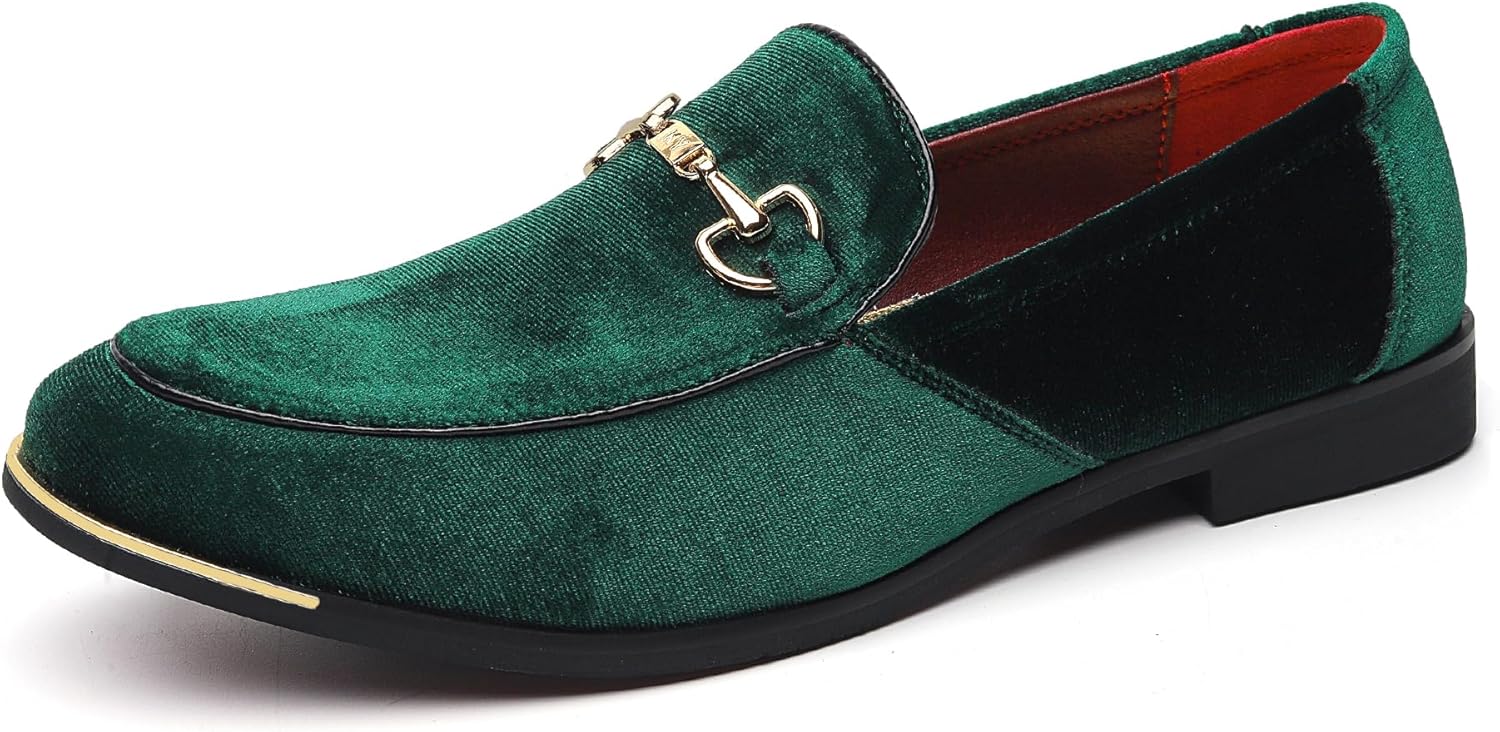 Мужские роскошные бархатные лоферы FLQL с вышивкой, замшевые туфли-лоферы для ежедневной носки, вечеринки, свадеб и выпускного, размер 7-13, зеленый
Мужские роскошные бархатные лоферы FLQL с вышивкой, замшевые туфли-лоферы для ежедневной носки, вечеринки, свадеб и выпускного, размер 7-13, зеленый