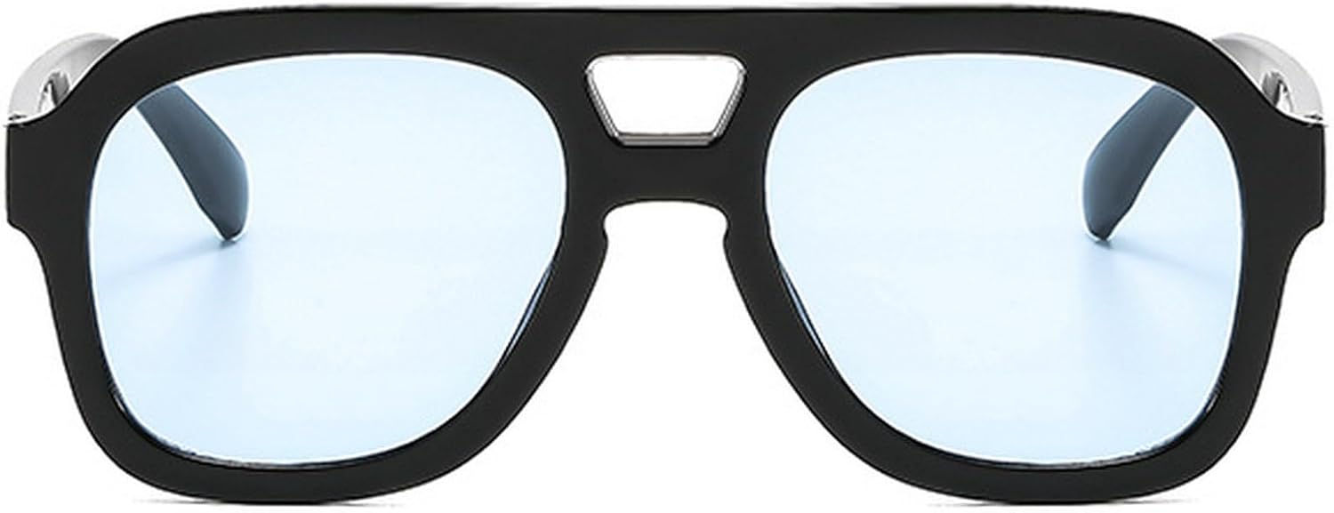 Винтажные солнцезащитные очки-пилот с двойной перемычкой, для женщин и мужчин, квадратная толстая оправа, модные, увеличенного размера, в стиле 70-х, солнцезащитные очки UV400 mincl, C6
Винтажные солнцезащитные очки-пилот с двойной перемычкой, для женщин и мужчин, квадратная толстая оправа, модные, увеличенного размера, в стиле 70-х, солнцезащитные очки UV400 mincl, C6