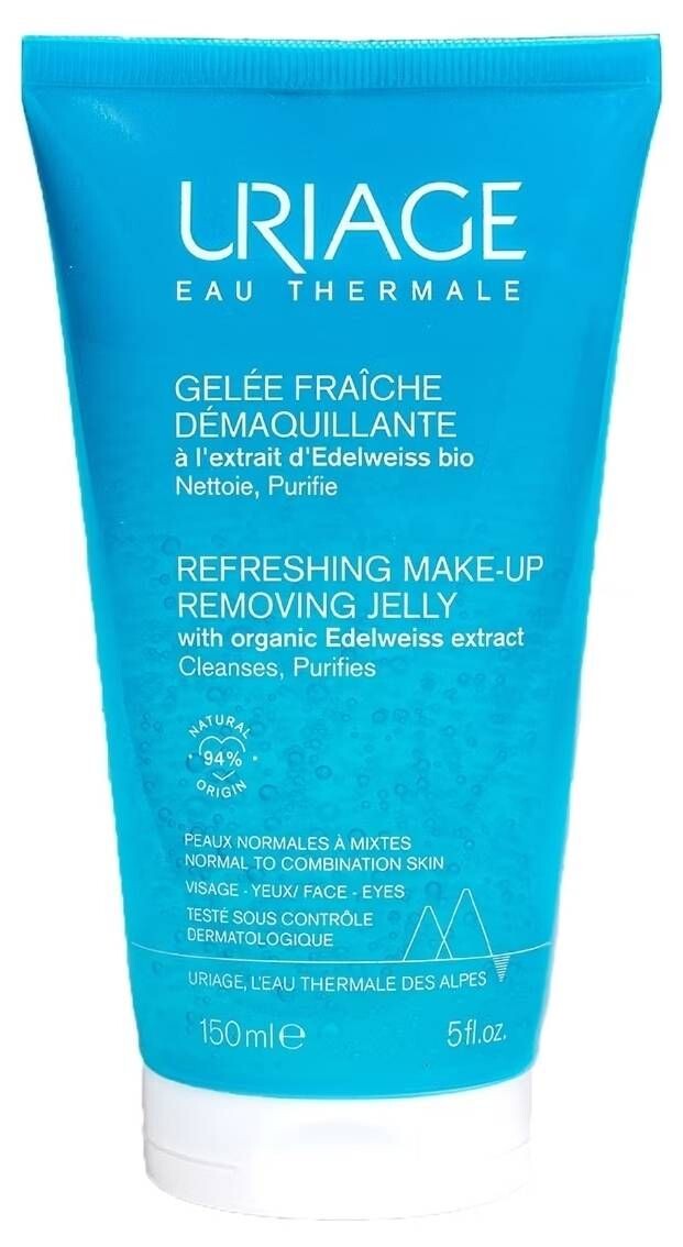 Гель для снятия макияжа с глаз Uriage Szarotka Alpejska, 150 мл
Гель для снятия макияжа с глаз Uriage Szarotka Alpejska, 150 мл