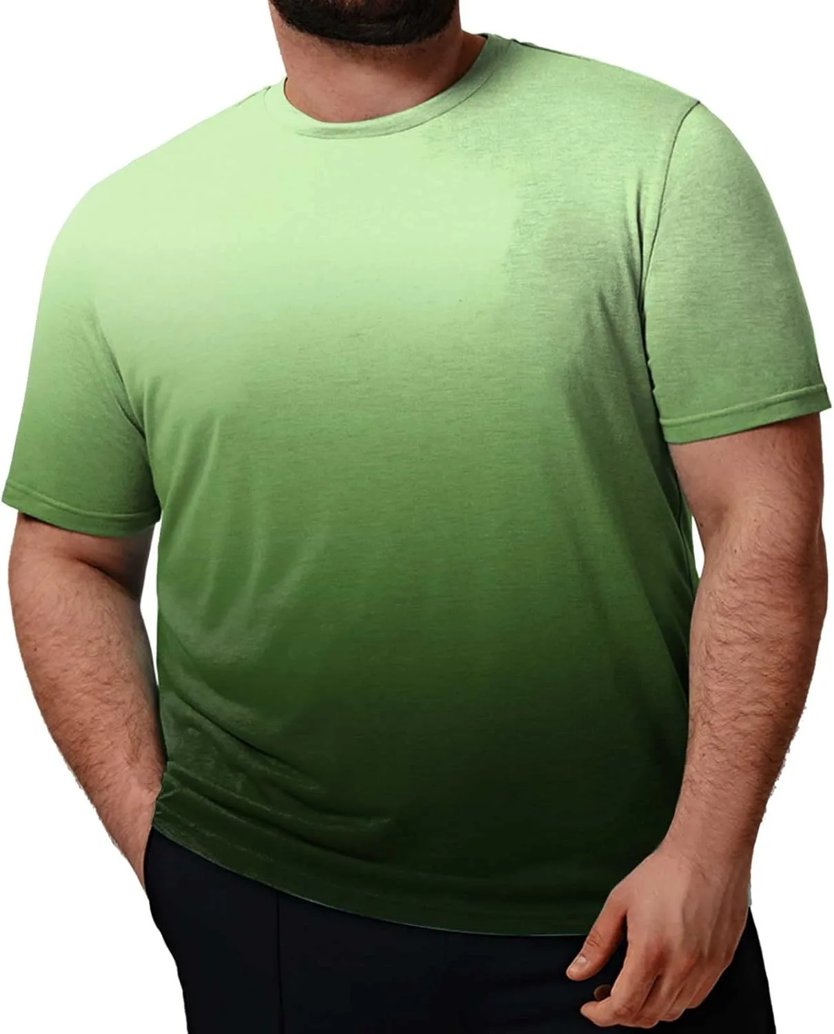 Мужская футболка Casual Gradient с коротким рукавом и круглым вырезом
Мужская футболка Casual Gradient с коротким рукавом и круглым вырезом