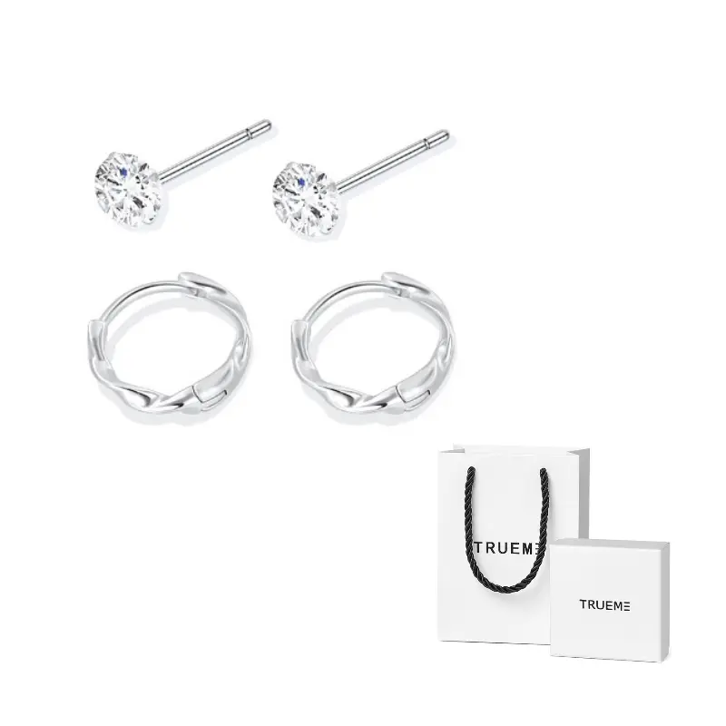 TRUE ME Серьги из серебра 999 пробы для женщин
TRUE ME Серьги из серебра 999 пробы для женщин