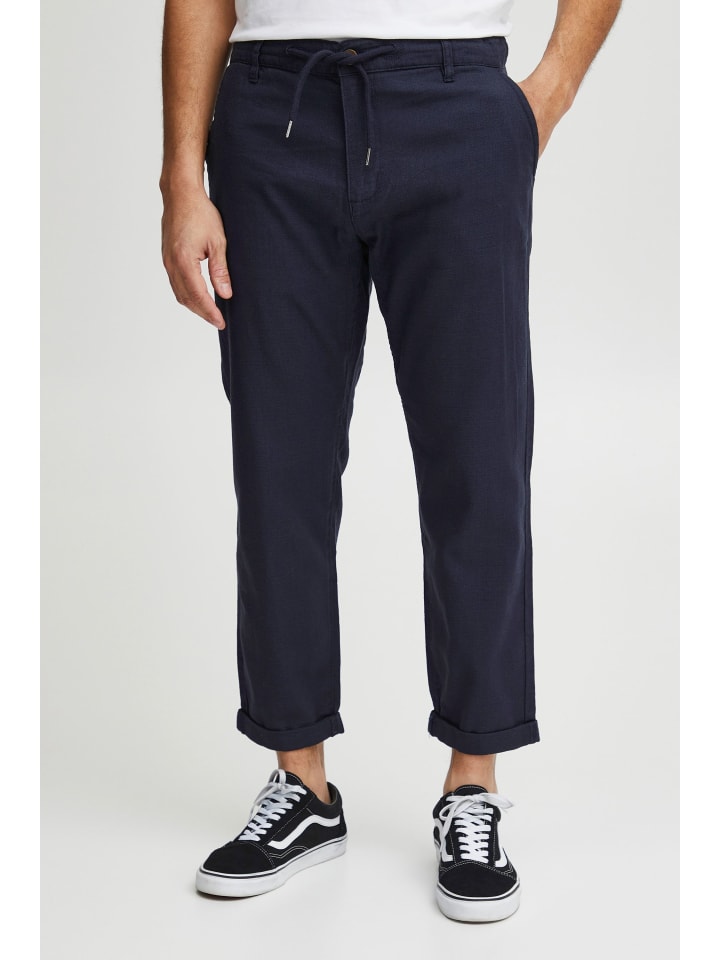 Тканевые брюки INDICODE, темно-синий
Тканевые брюки INDICODE, темно-синий