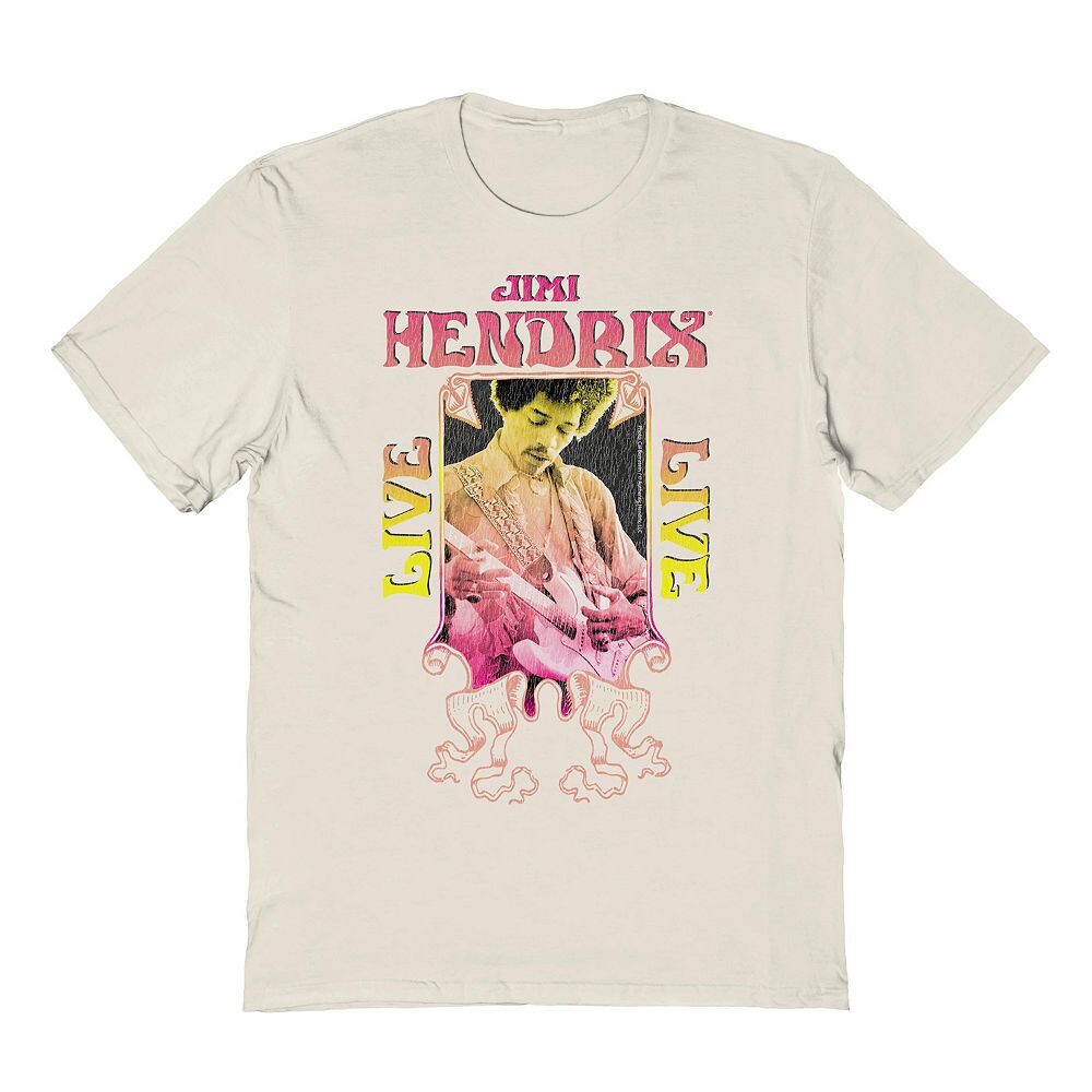 Мужская футболка Jimi Hendrix с градиентным рисунком Licensed Character, цвет Natural
Мужская футболка Jimi Hendrix с градиентным рисунком Licensed Character, цвет Natural