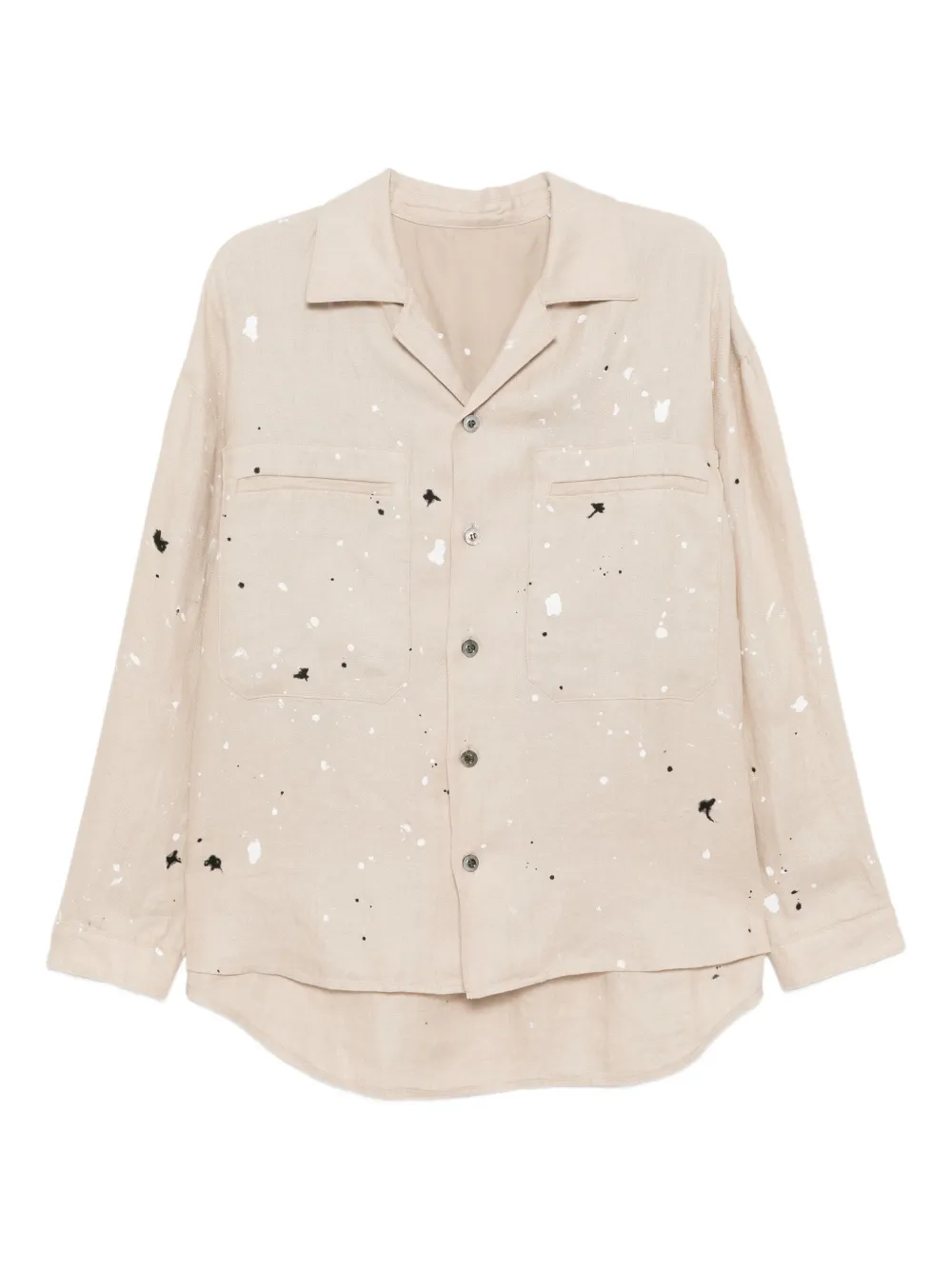 Рубашка с эффектом разбрызганной краски CROQUIS, нейтральный
Рубашка с эффектом разбрызганной краски CROQUIS, нейтральный