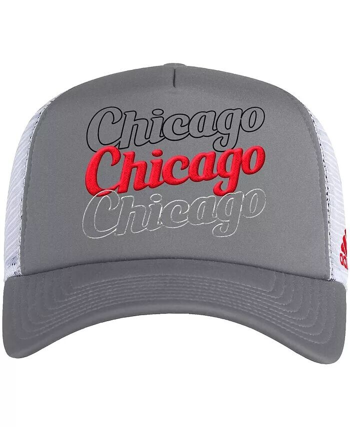 Женская серо-белая кепка Chicago Blackhawks Foam Trucker Snapback Adidas, серый
Женская серо-белая кепка Chicago Blackhawks Foam Trucker Snapback Adidas, серый