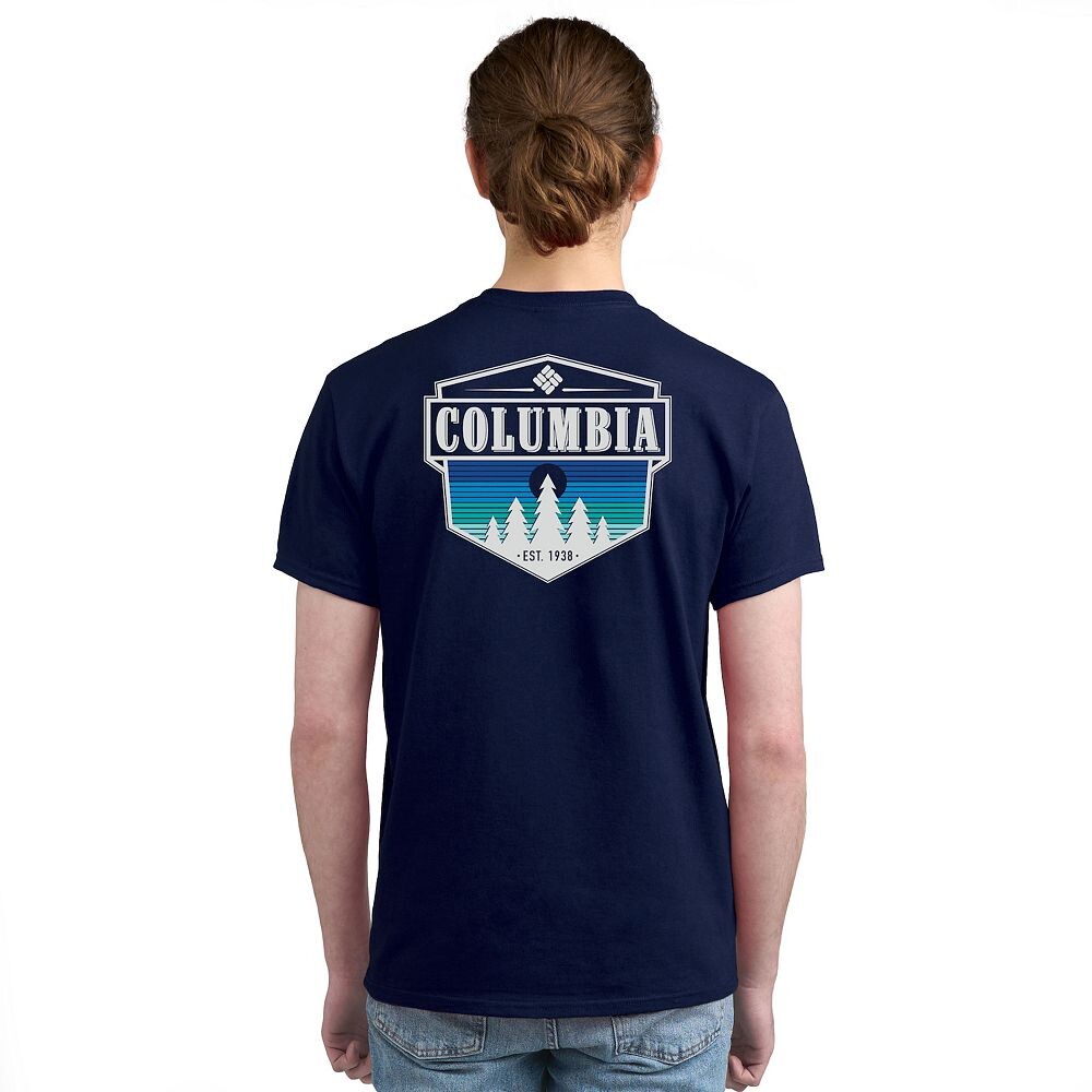 Мужская футболка Columbia с коротким рукавом и рисунком, цвет Blue Trees
Мужская футболка Columbia с коротким рукавом и рисунком, цвет Blue Trees
