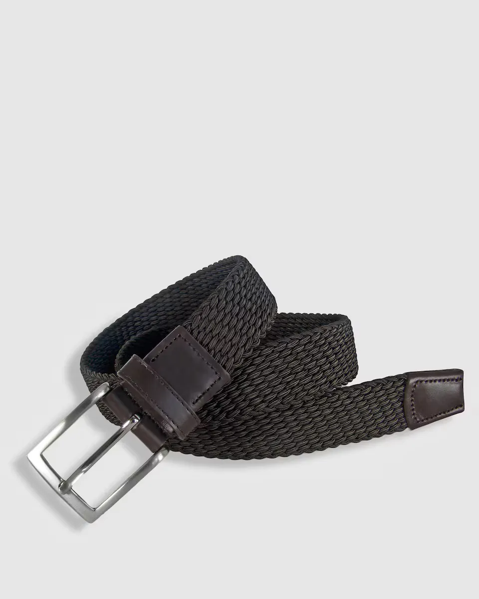 Плетеный мужской ремень темно-коричневого цвета Leyva, темно-коричневый
Плетеный мужской ремень темно-коричневого цвета Leyva, темно-коричневый