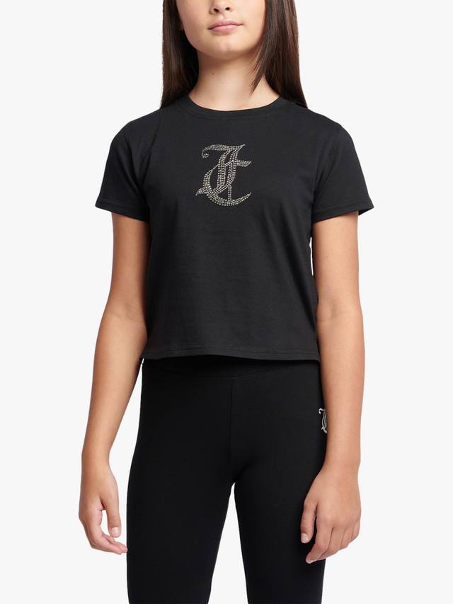 Детская тонированная футболка с диманте Juicy Couture, Black
Детская тонированная футболка с диманте Juicy Couture, Black