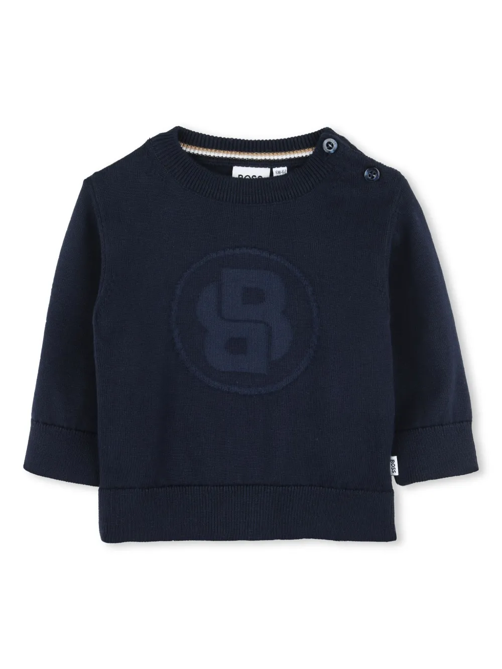 Джемпер с монограммой BOSS Kidswear, синий
Джемпер с монограммой BOSS Kidswear, синий