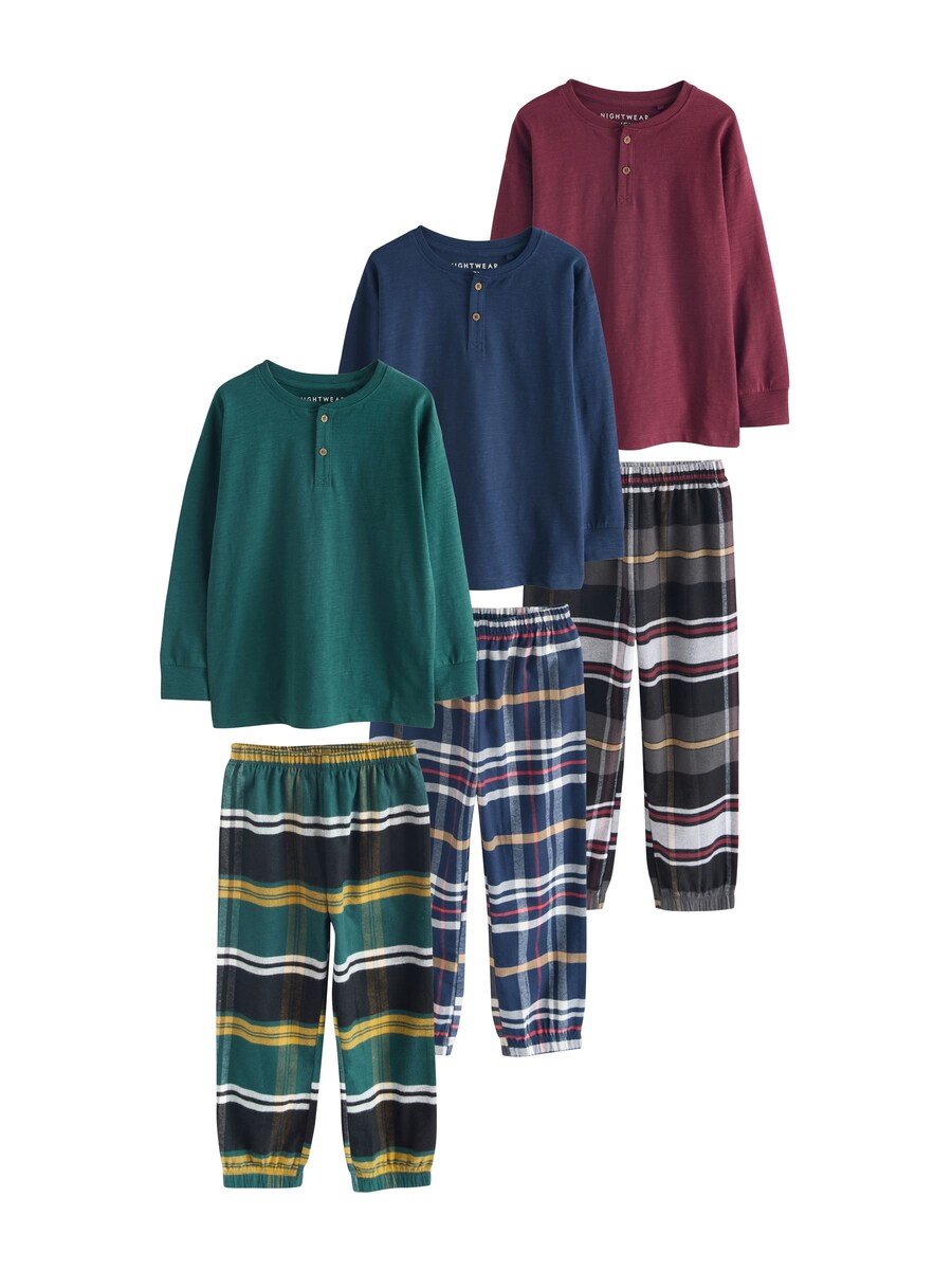 Пижама Next, темно-синий/темно-зеленый/бордовый
Пижама Next, темно-синий/темно-зеленый/бордовый