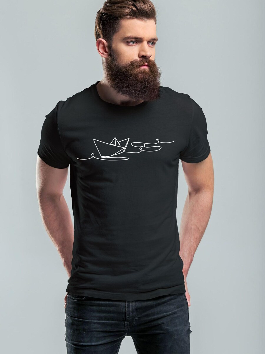 Рубашка Neverless Paperschiff, черный
Рубашка Neverless Paperschiff, черный